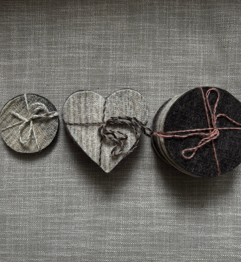 Wool Felted Coasters