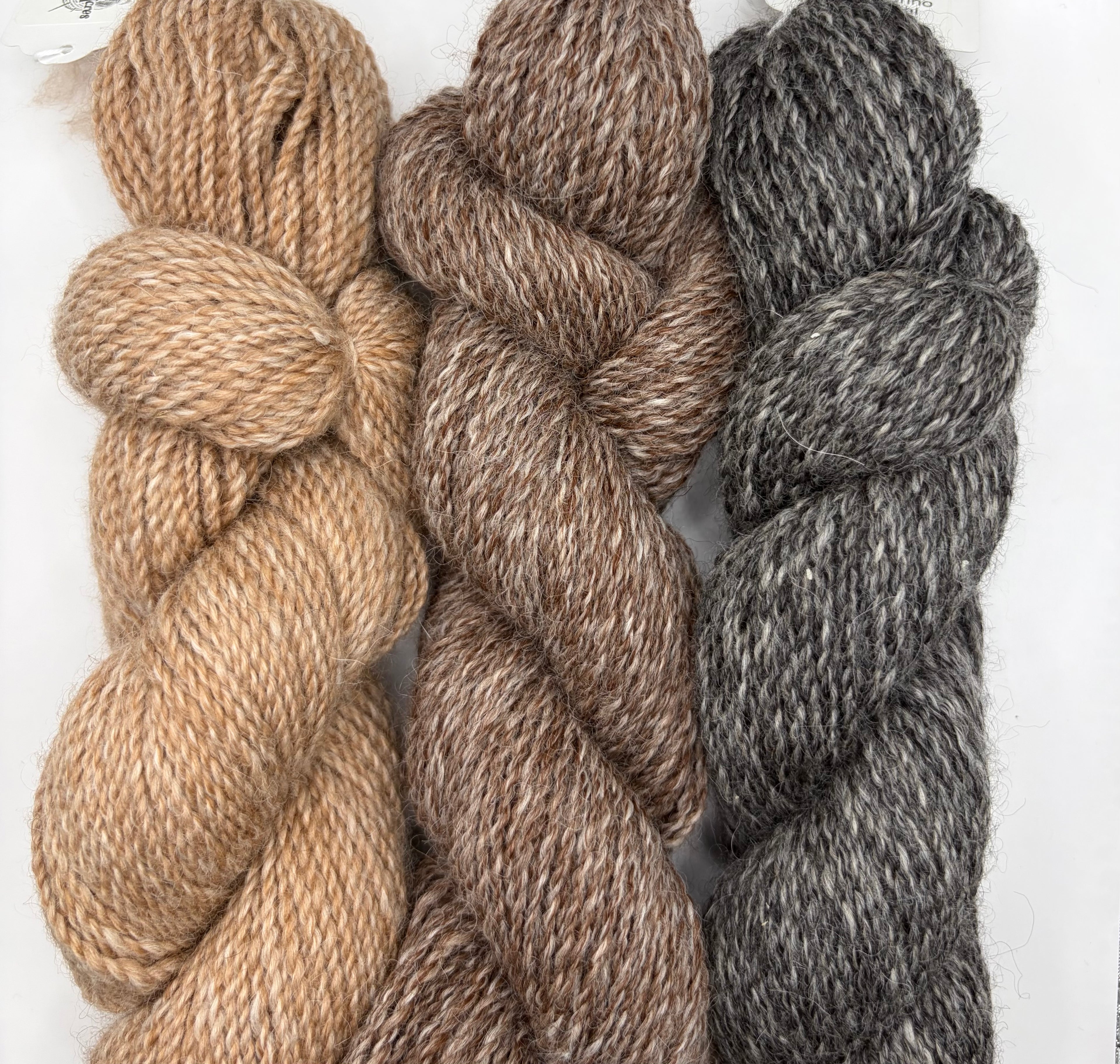 Alpaca- 2-ply Sport - Heather Naturals
