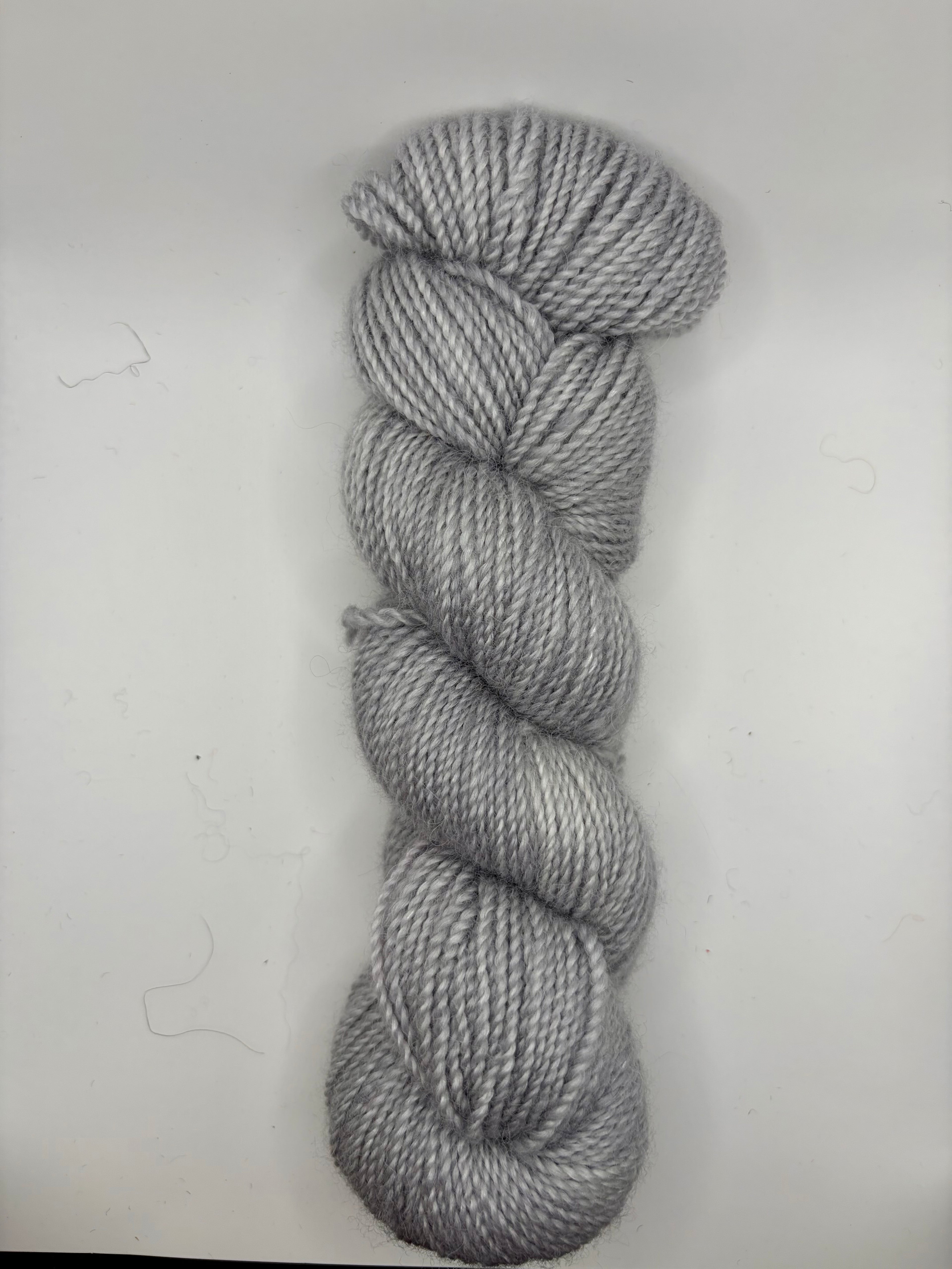 Alpaca- 2-ply Sport - Silver